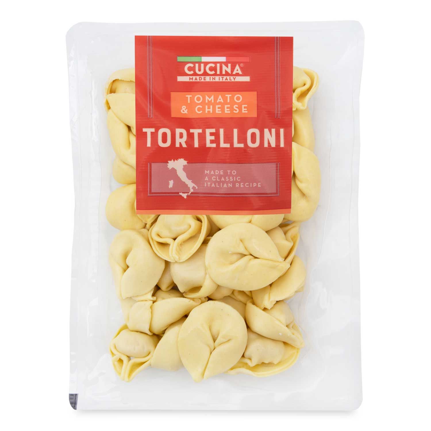 Tortelloni Cheese & Tomato 250g Cucina